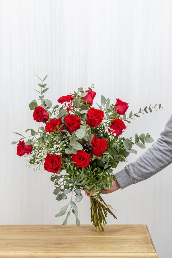 Docena de Rosas rojas